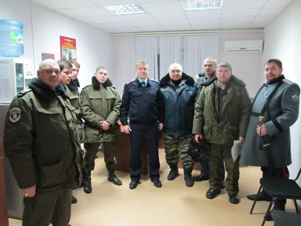 Сотрудники КД на совещании с зам. нач. полиции (по ООП) МВД РФ по Городищенскому району